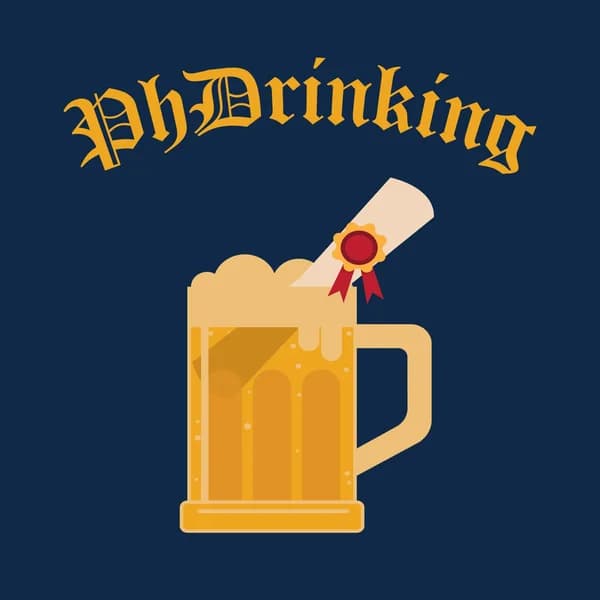 Cover art for PhDrinking