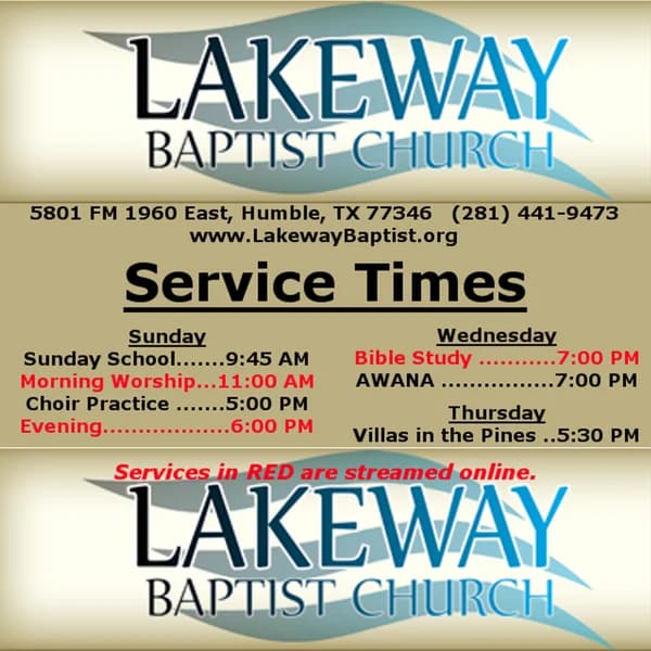Cover art for All Lakeway Baptist Church Sermons
