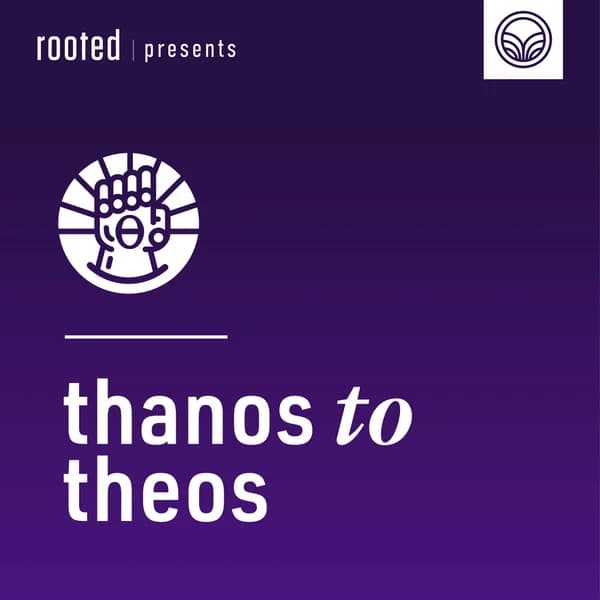 Cover art for Thanos to Theos