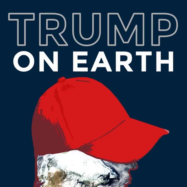 Cover art for Trump on Earth