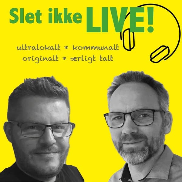 Cover art for Slet ikke LIVE!