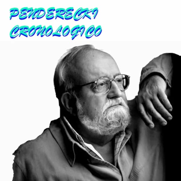 Cover art for Penderecki Cronologico