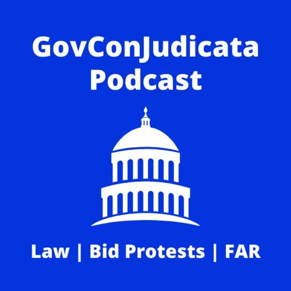 Cover art for GovConJudicata Podcast