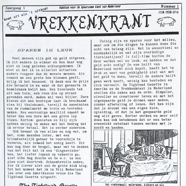 Cover art for Vrekkenkrant Audio-archief