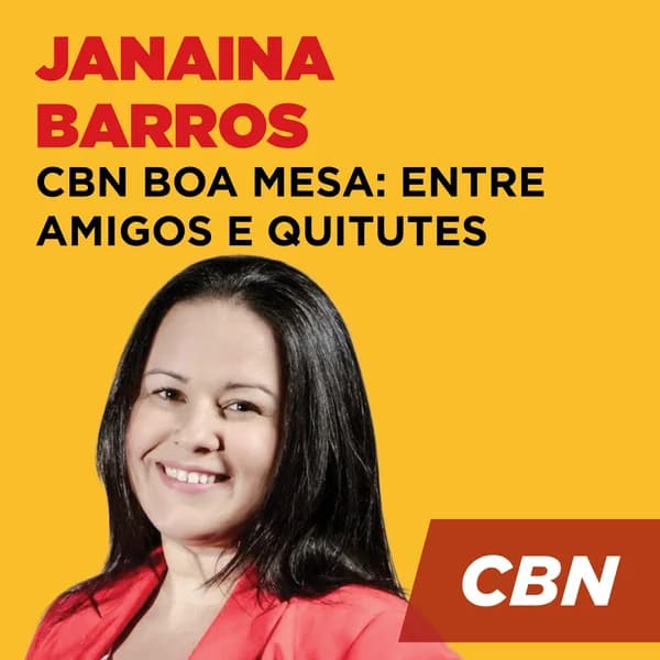 Cover art for CBN Boa Mesa: entre amigos e quitutes - Janaína Barros