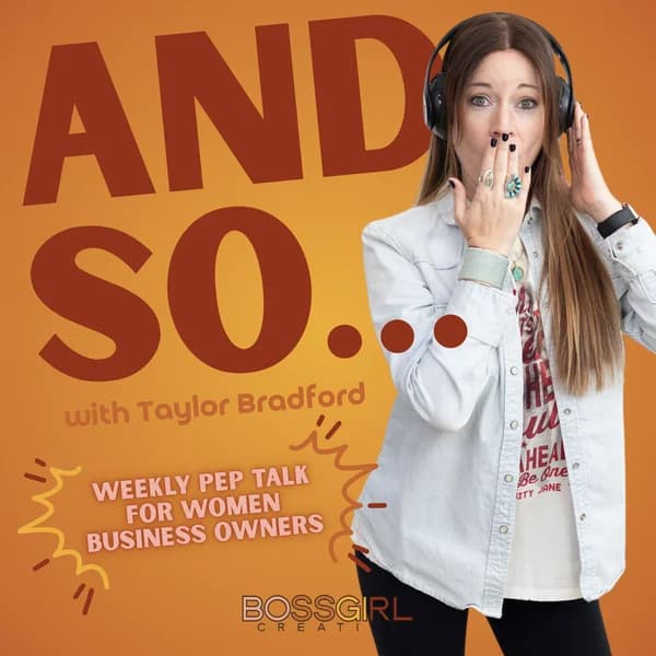Cover art for And So...