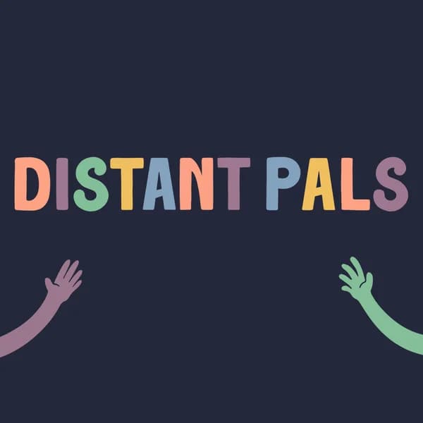 Cover art for Distant Pals