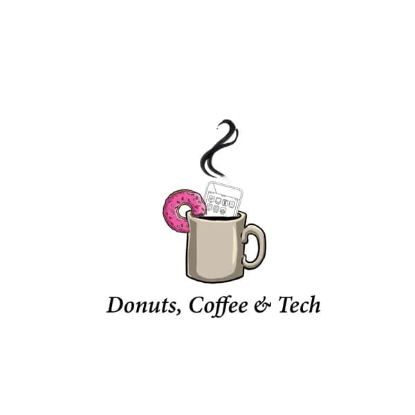 Cover art for Donuts, Coffee and Tech by Dannielle Johnson