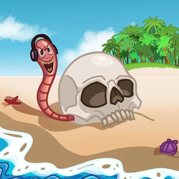 Cover art for Earworm Island