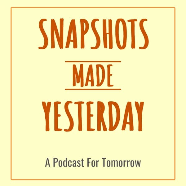 Cover art for Snapshots Made Yesterday