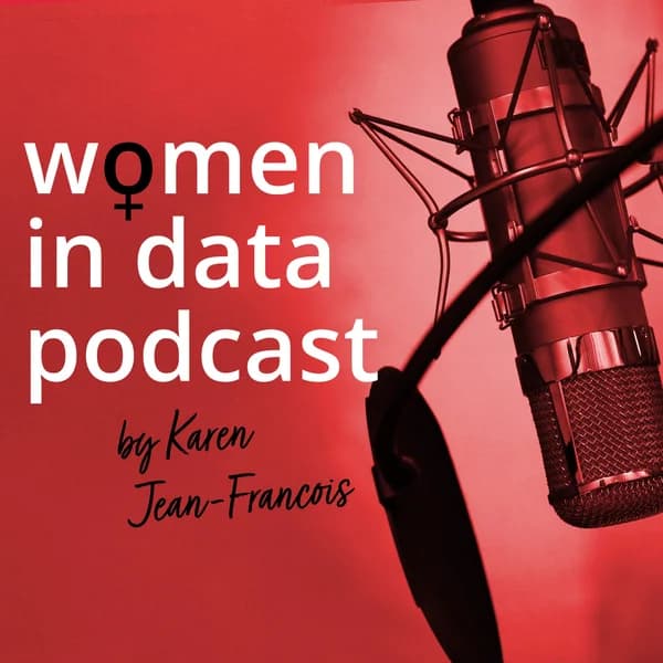 Cover art for Women in Data Podcast