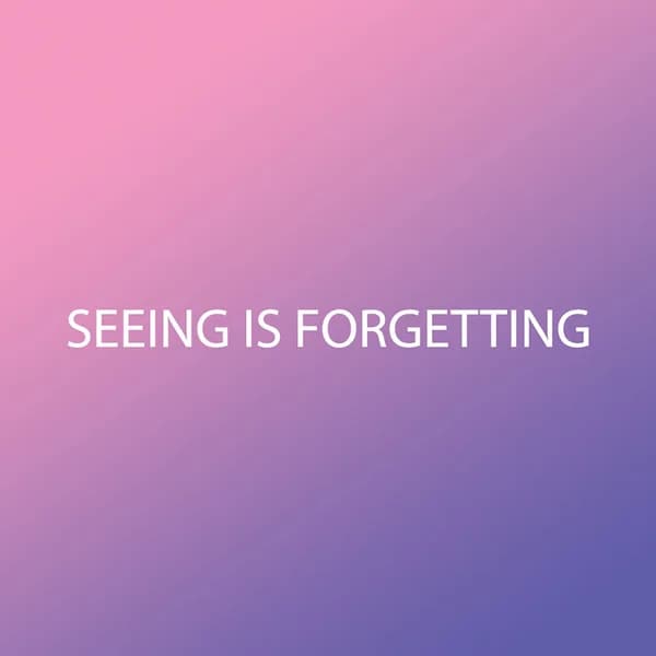 Cover art for Seeing Is Forgetting with Jason Bailer Losh