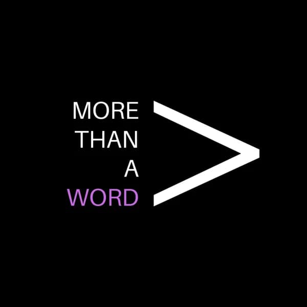 Cover art for More Than A Word