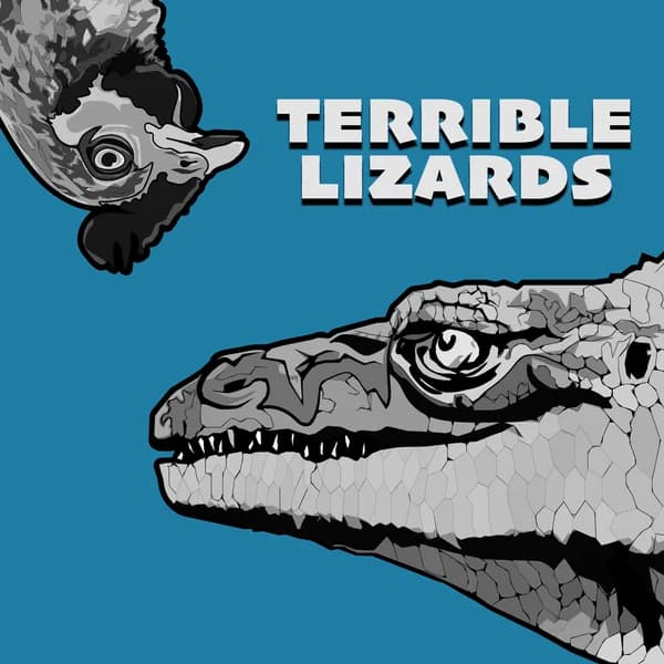 Cover art for Terrible Lizards