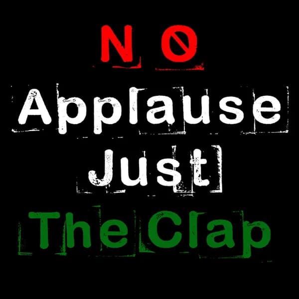 Cover art for No Applause Just The Clap