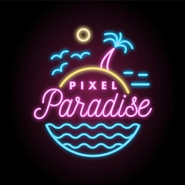 Cover art for Pixel Paradise!