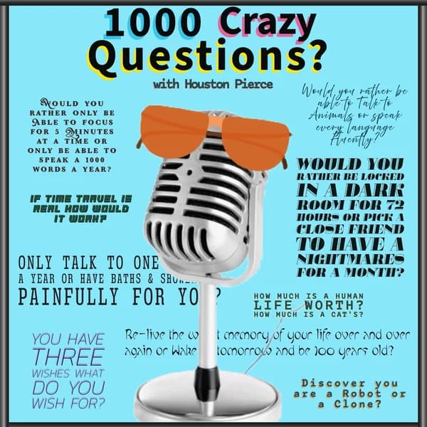 Cover art for 1000 Crazy Questions