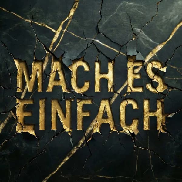 Cover art for MACH ES EINFACH by Ben Ouattara
