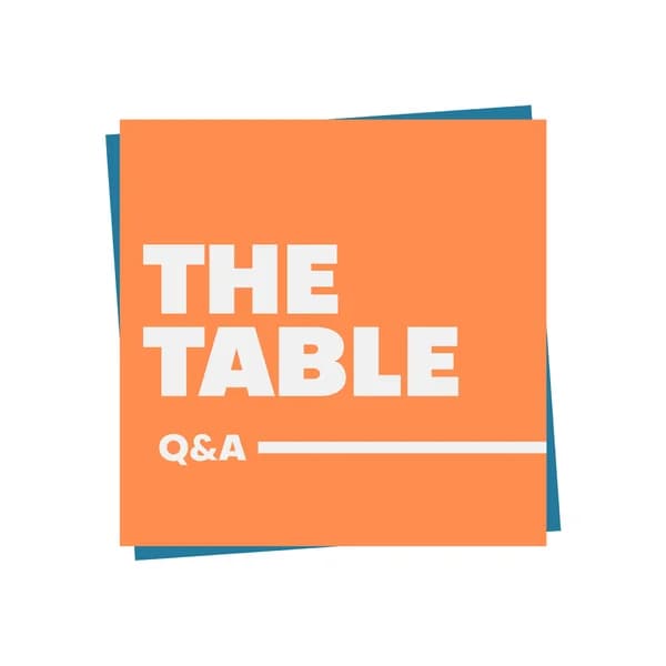 Cover art for The Table: Q&A