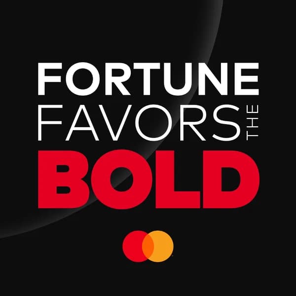 Cover art for Fortune Favors the Bold - The Official Mastercard Podcast