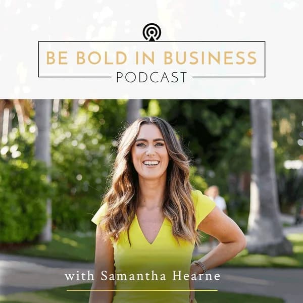 Cover art for Be Bold in Business