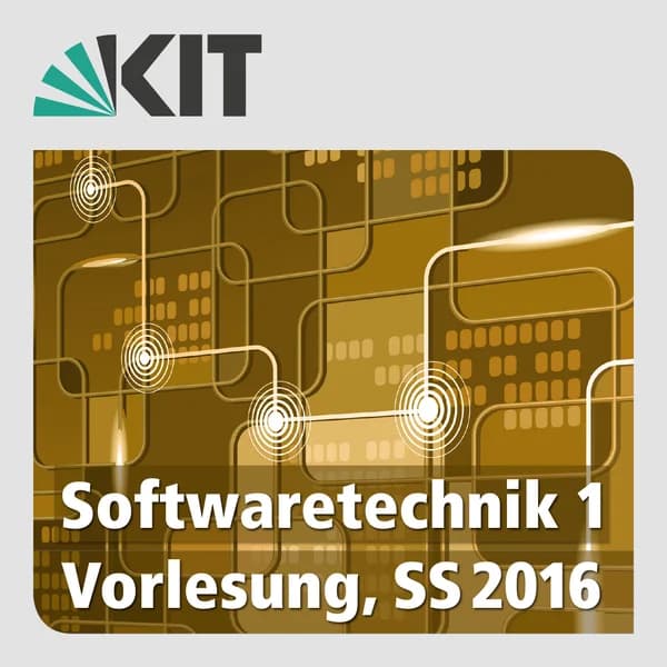 Cover art for Softwaretechnik 1, Vorlesung, SS2016