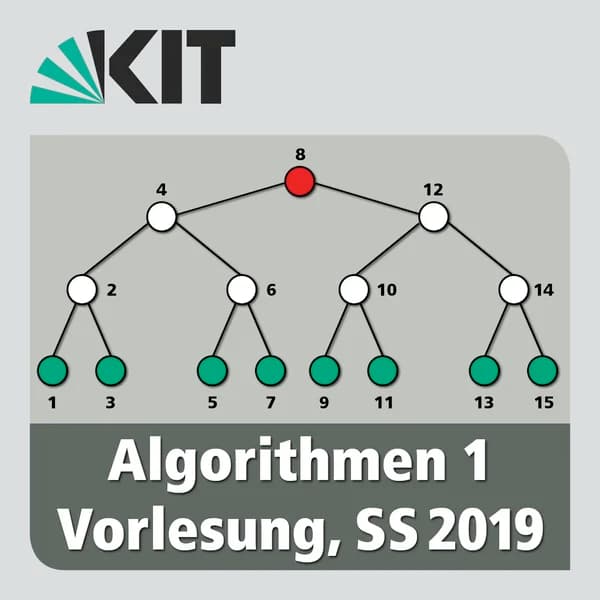 Cover art for Algorithmen 1, SS2019, Vorlesung
