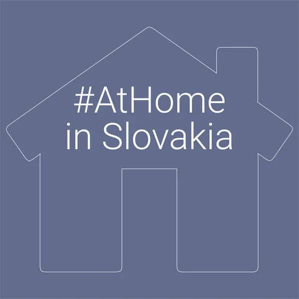 Cover art for #AtHome in Slovakia