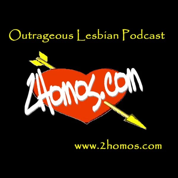 Cover art for 2 Homos - Lesbian Podcast