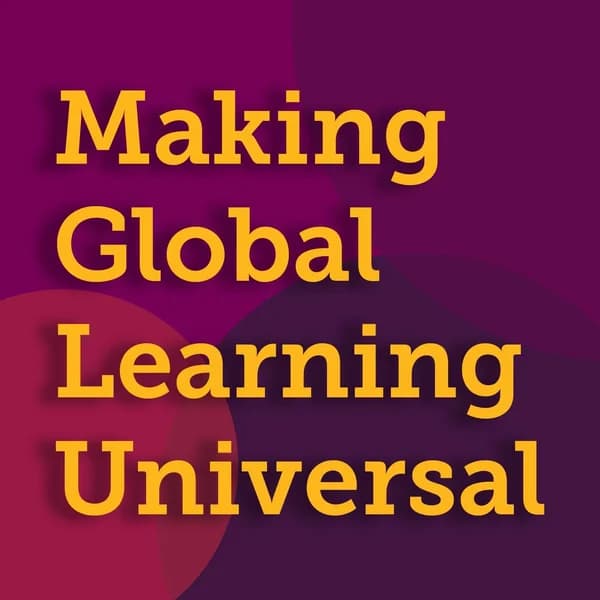 Cover art for Making Global Learning Universal
