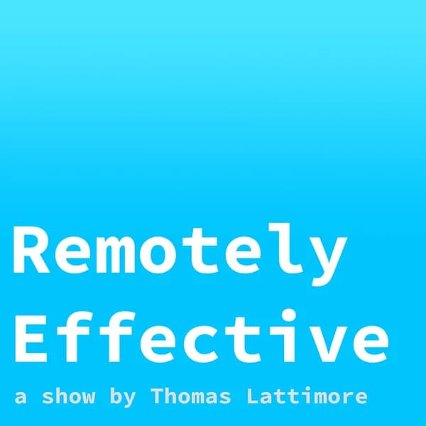 Cover art for Remotely Effective