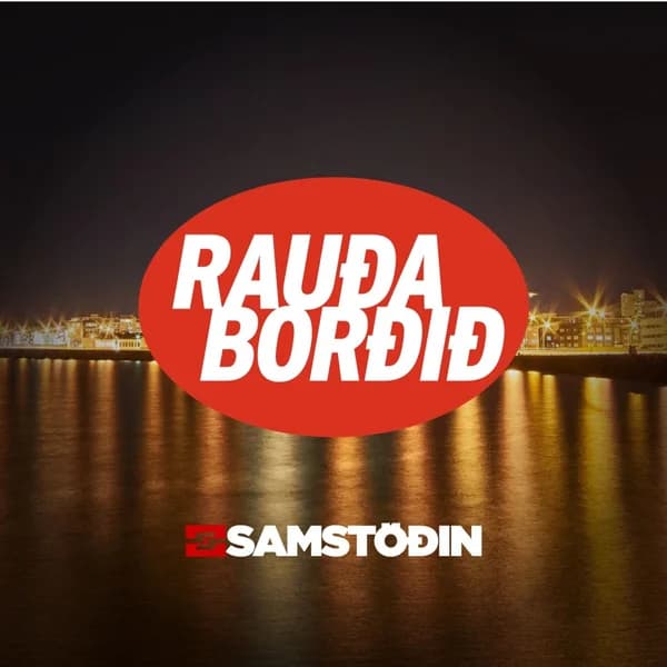 Cover art for Rauða borðið