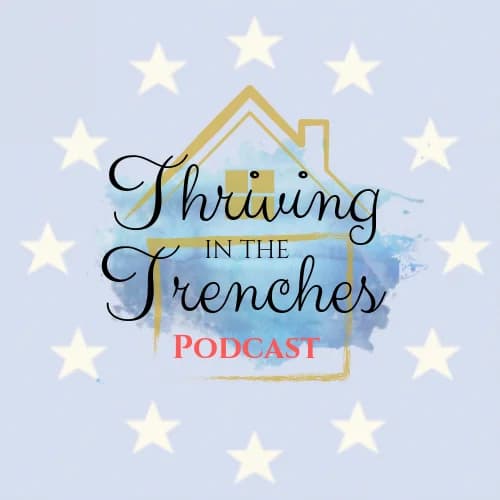 Cover art for Thriving in the Trenches a Catholic Podcast