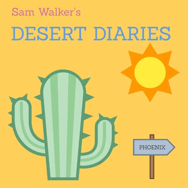 Cover art for Sam Walker's Desert Diaries