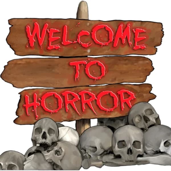 Cover art for Welcome to Horror