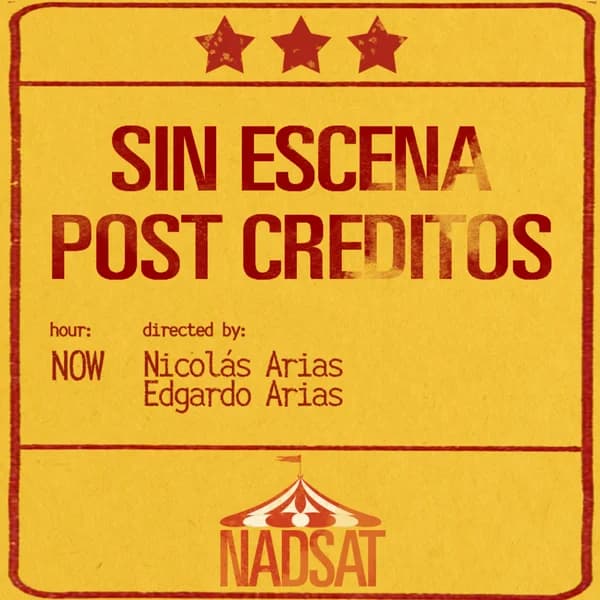 Cover art for SIN ESCENA POST CREDITOS