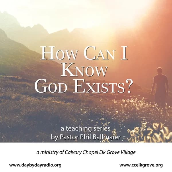 Cover art for SS-How Can I Know God Exists?