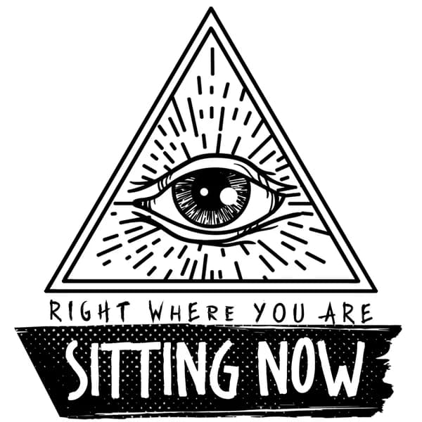 Cover art for Right Where You Are Sitting Now