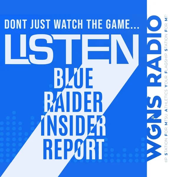Cover art for Blue Raider Insider Report Podcast