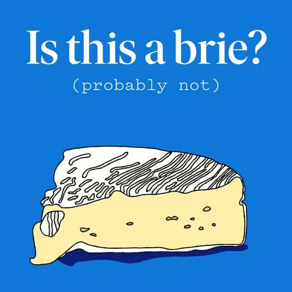 Cover art for Is This a Brie?
