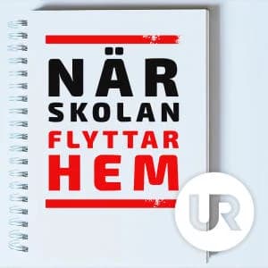 Cover art for När skolan flyttar hem