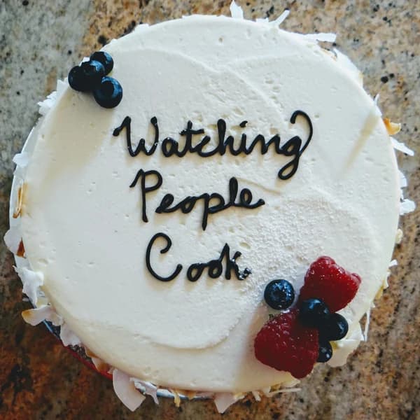 Cover art for Watching People Cook