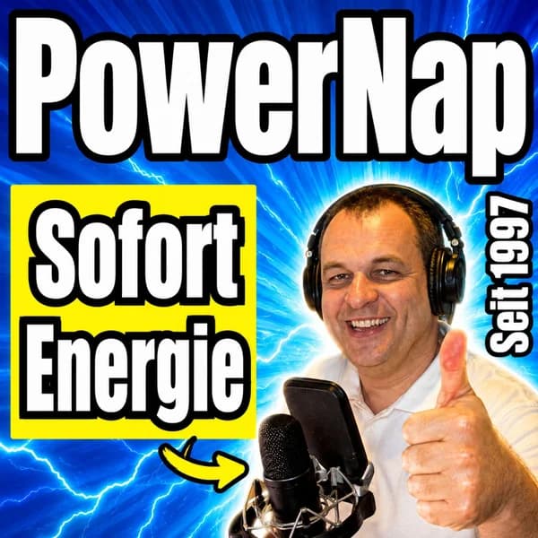Cover art for Power Nap deutsch: Im Hypnose-Kurzschlaf deine Akkus aufladen und der Tag gehört wieder dir!