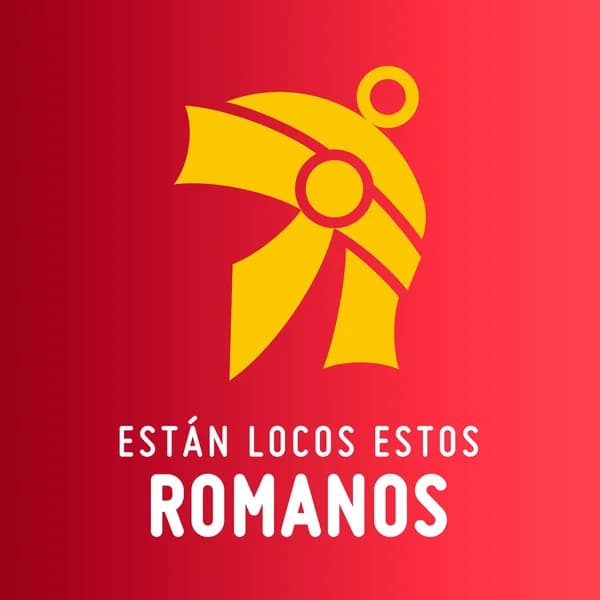 Cover art for Están locos estos romanos