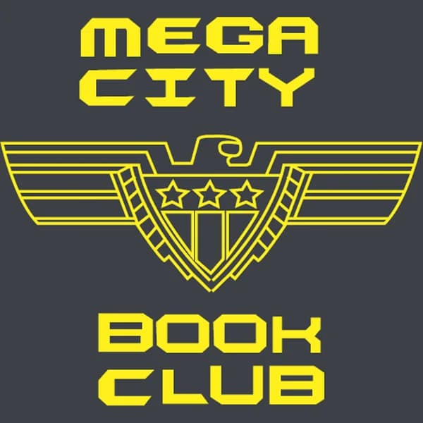 Cover art for Mega City Book Club