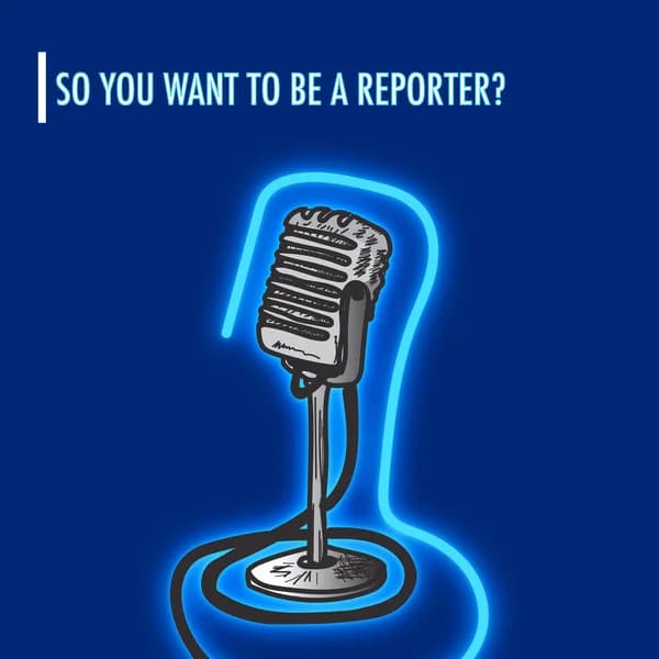 Cover art for So You Want to be a Reporter with Carol Marin