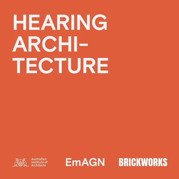 Cover art for Hearing Architecture