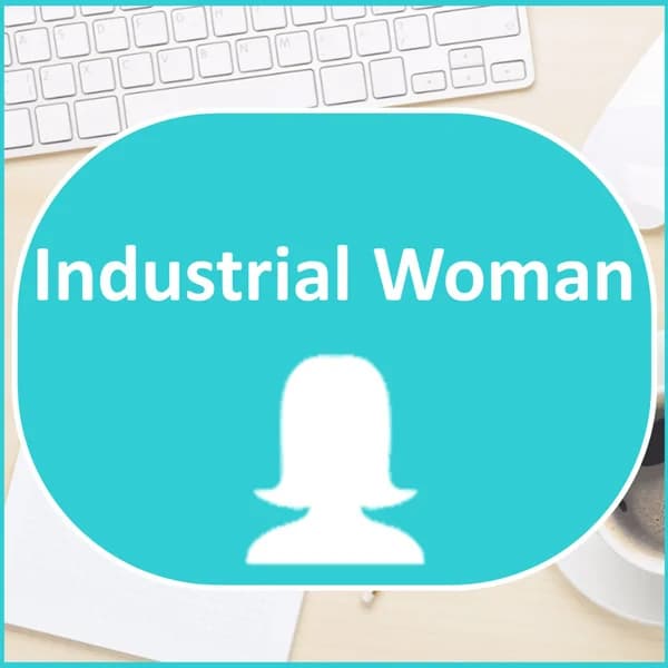 Cover art for Industrial Woman