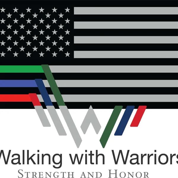 Cover art for Walking with Warriors podcast