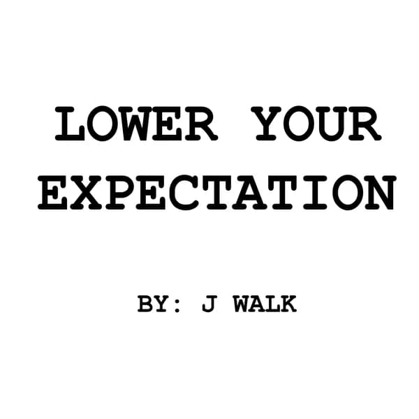 Cover art for Lower Your Expectation
